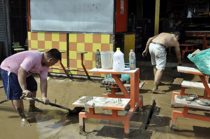 Philippines tan hoang trong bão Tembin